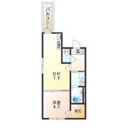 新深江駅 徒歩6分 2階の物件間取画像